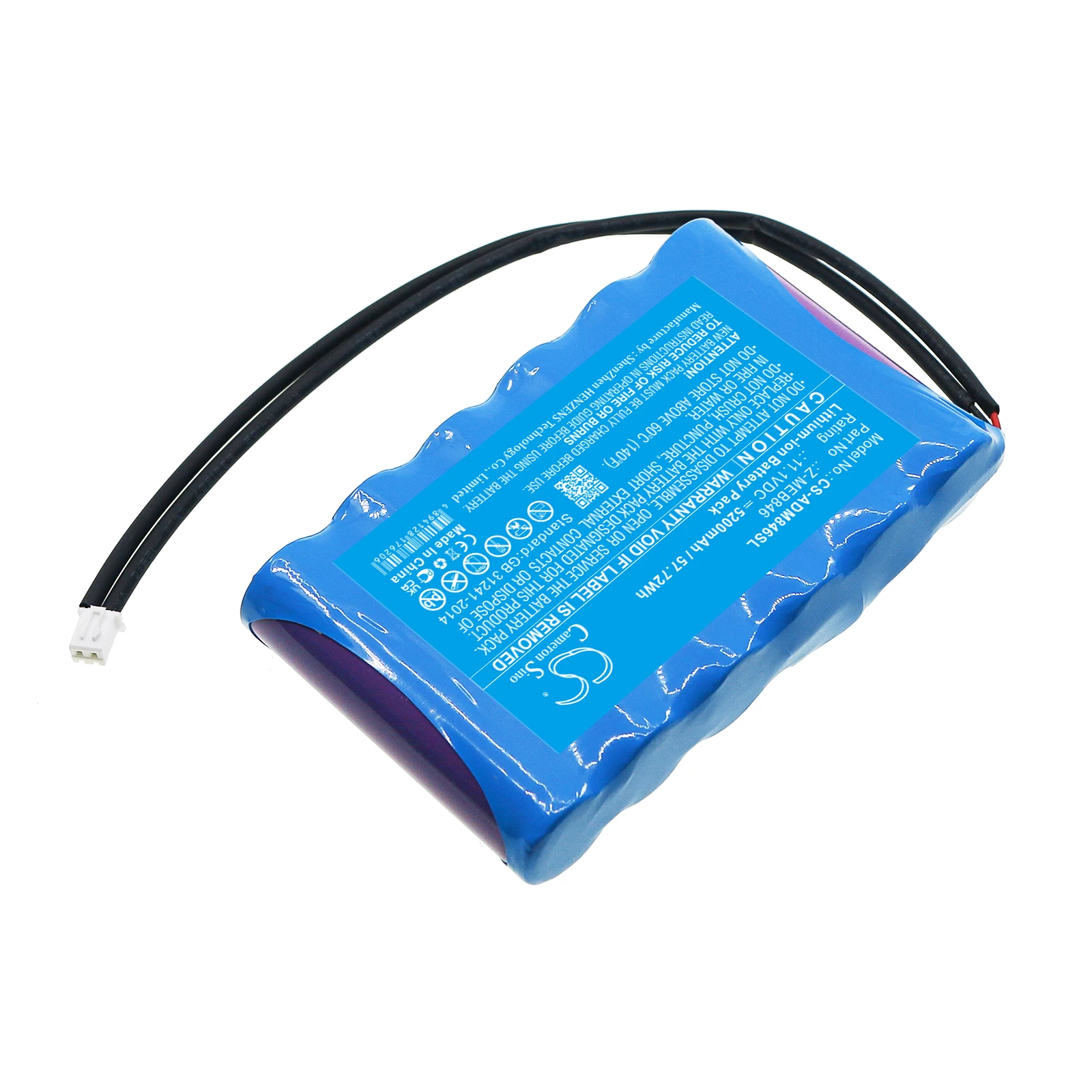 Cameron Sino 11.1V 5200mAh Lighting & Studio Battery Z-MEB846 for American DJ Mega Go Flood Par Ho  +TOOL