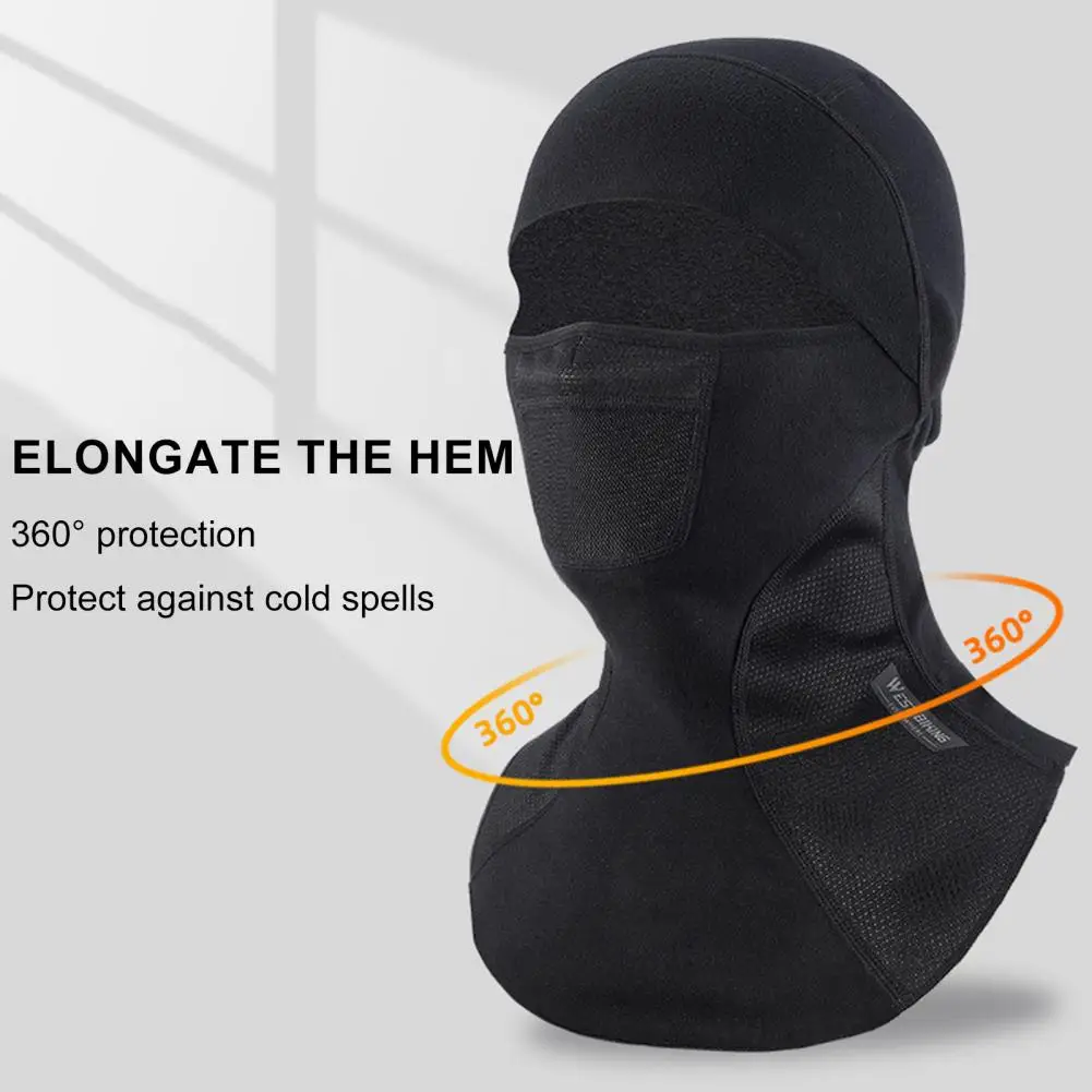 

Breathable Face Guard Winter Ski Face Guard Balaclava Soft Elastic Windproof Fleece Lining for Thermal Protection Neck Warmth