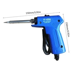 Soldering Iron 30W-130W Double Power Electric Solder Iron Rework Station Mini Handle Heat Pencil Adjustable Welding Repair Tools