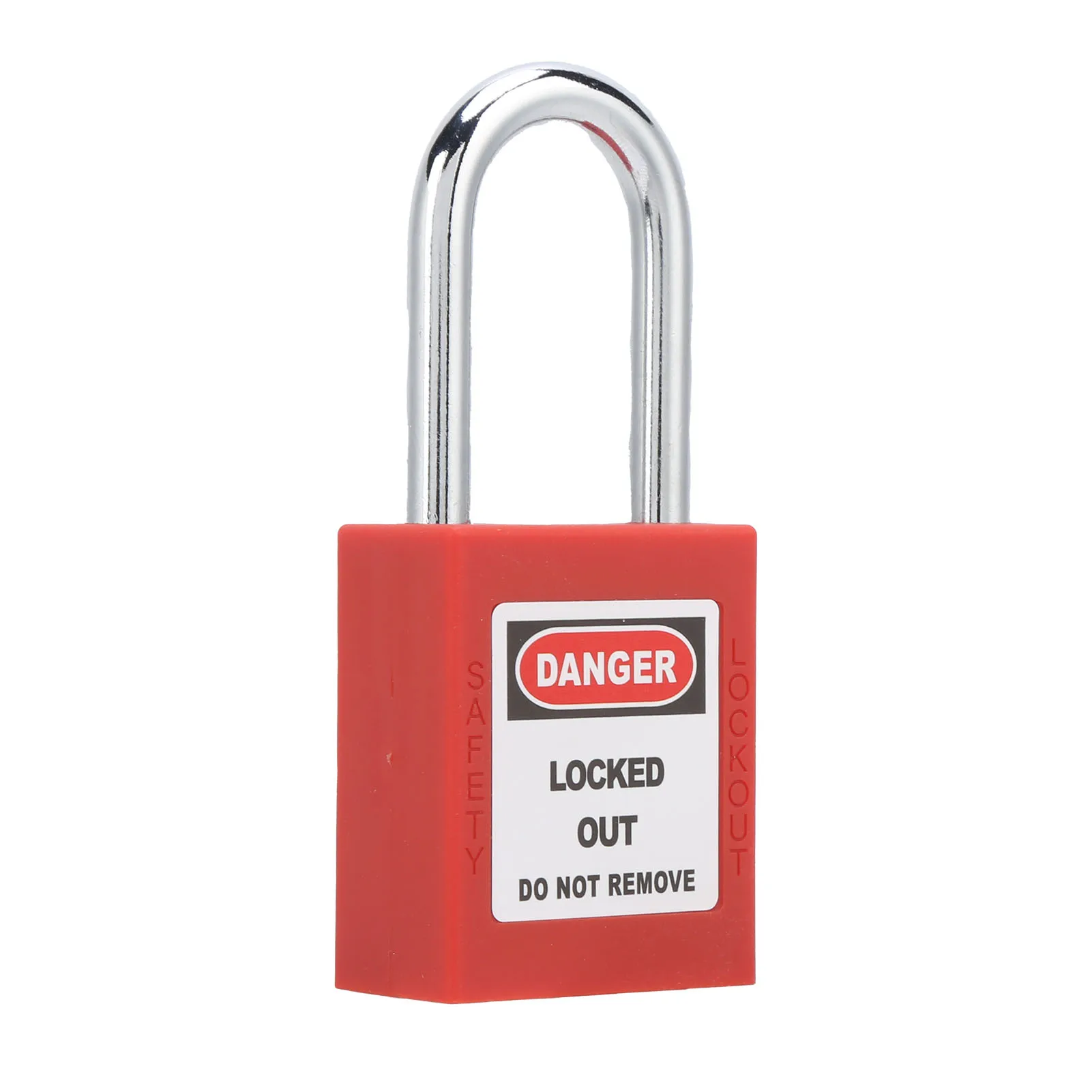 ZK30 38MM Lockout Tagout Lock Anti‑Skid Steel Beam Isolation Design Corrosion Resistant Padlock with 2 Keys
