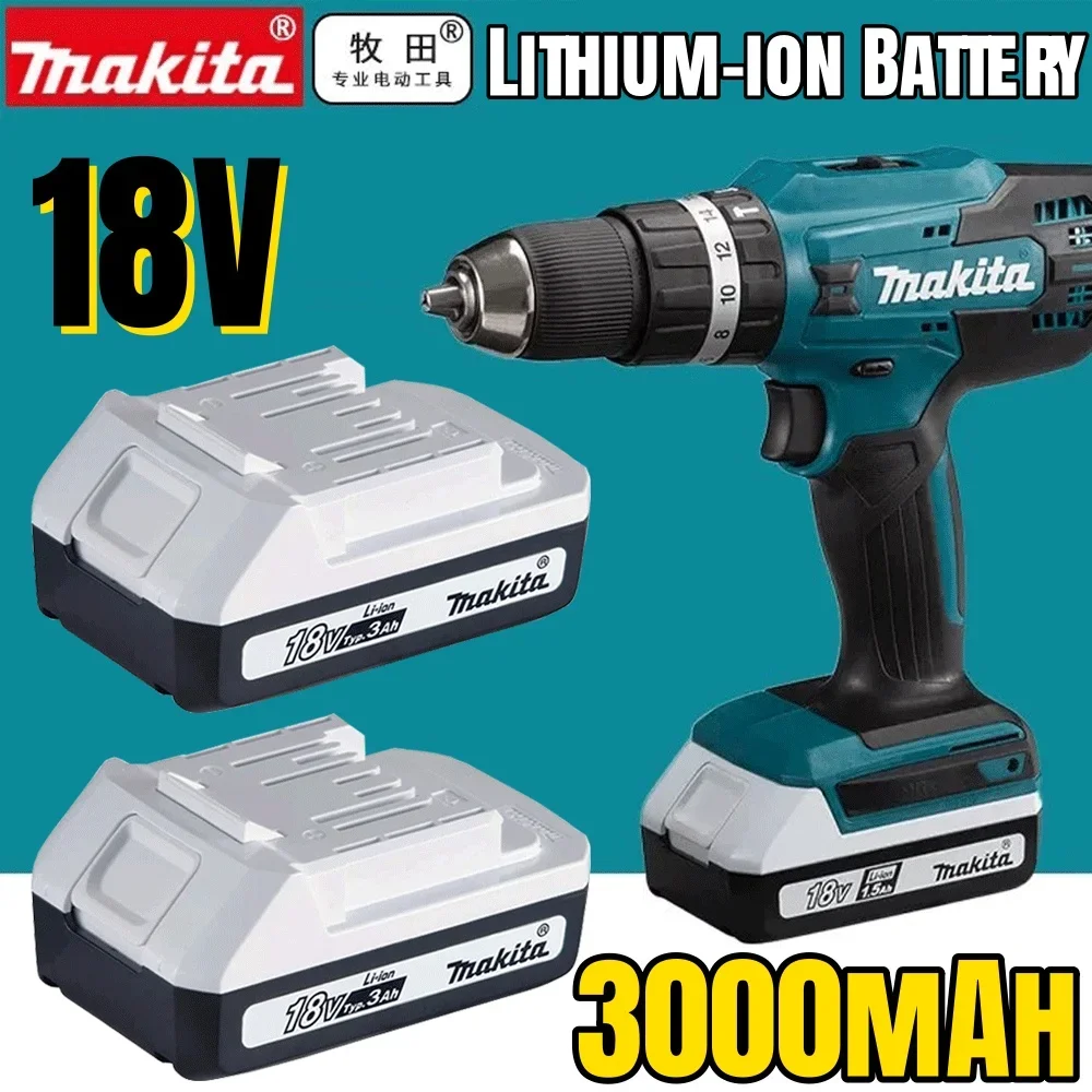 ️ 18V 3AH makita MAk TW202D BL1811G BL1815G BL1813G BL1820G BL1813G BL1825G 195608-4 CL183D DF457D DF457DWE Li-ion Battery