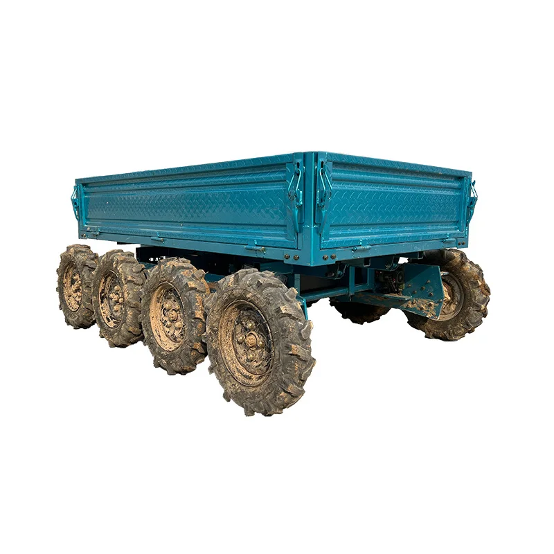 

【Best-selling】New Style Customizable 8 Wheel 1000 kg Agricultural Orchard Remote Control All Terrain Transport Climbing Vehicle