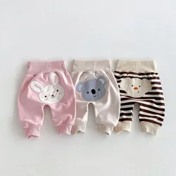 Baby Casual Pants 0-3T Infant Girls Cartoon Animal Big PP Trousers Toddler Cute Bunny Leggings