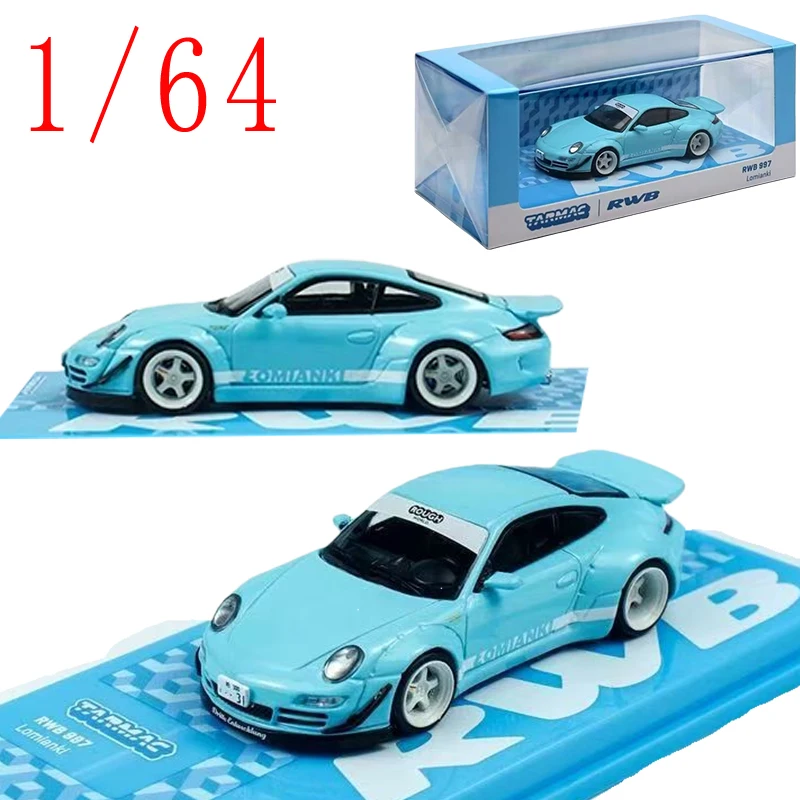 

TW Diecast 1/64 Scale Porsche RWB 997 Lomianki T64-057-LO Sports Car Model Alloy Porsche RWB 997 Car Model Collection Display