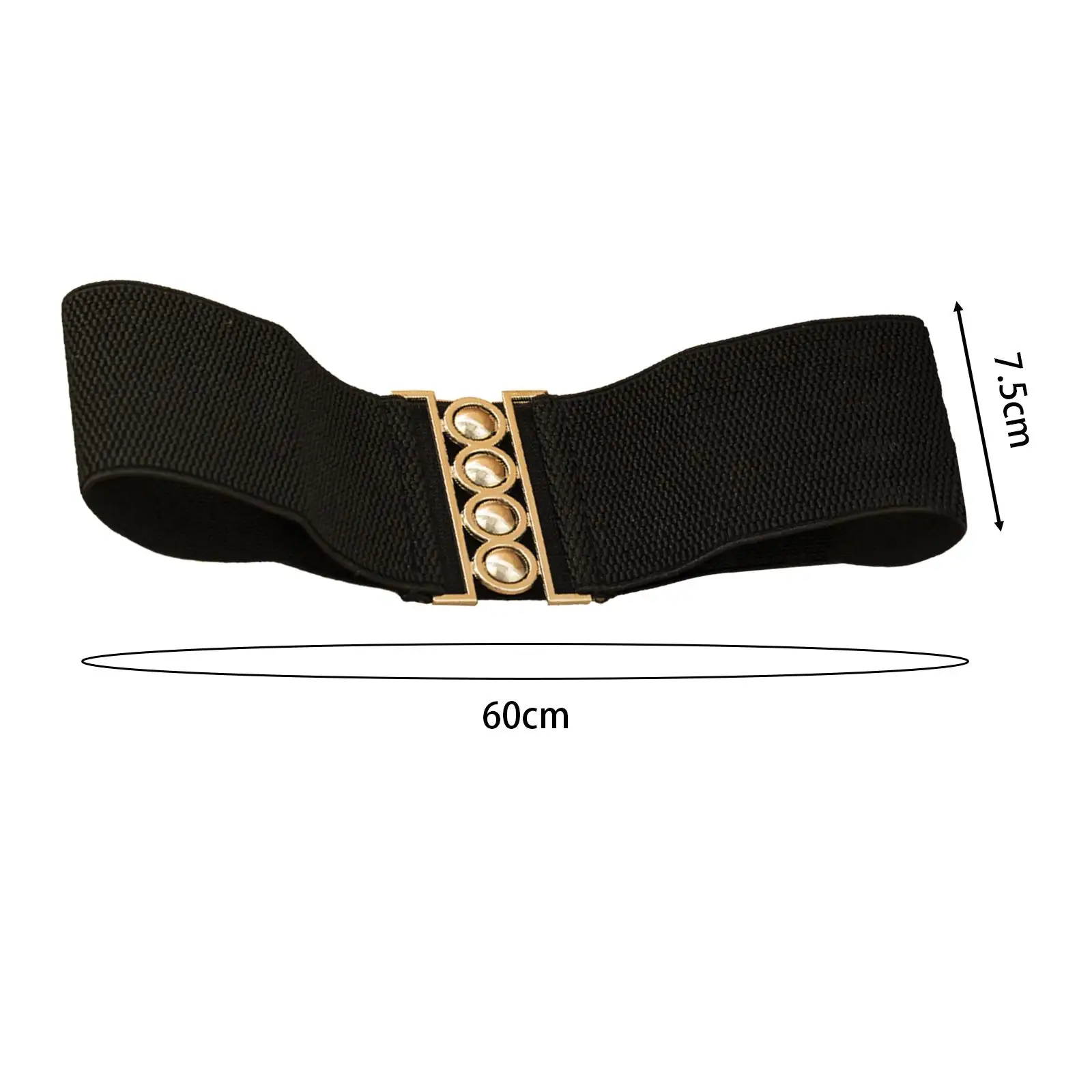 Ceinture de taille élastique pour femme, ceinture de robe commandée décontractée, anniversaire, rendez-vous, shopping