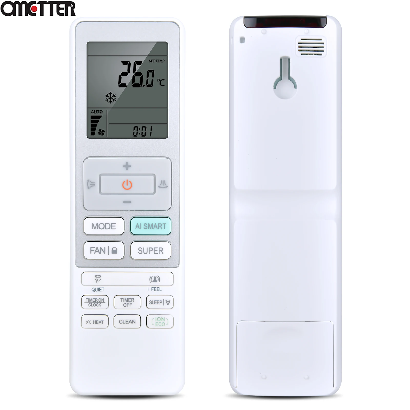 

Новый пульт дистанционного управления RCH-RTY5-0 для настенного теплового насоса Hisense Hi-ULTRA