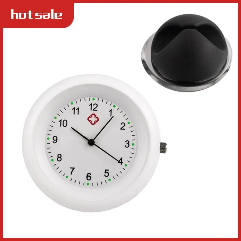 

A21I-Stethoscope Watch Clip On Stethoscope Clock With Second Hand Nurse Watch Pocket Clock Accessories Nurse Week Gift