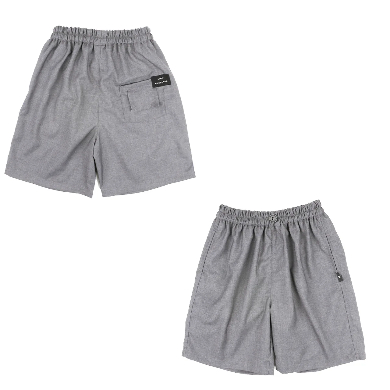 Children Clothing Kids Casual Simple Shorts Summer New Korean Style 2024 Boys and Girls Casual Baby Solid Color Loose Trousers