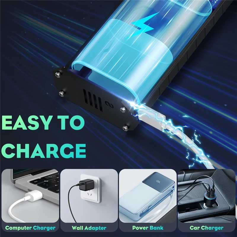 Suku Cadang Rumah Tangga Kemoceng Udara Terkompresi 130,000 RPM Kipas Jet Turbo Kekuatan Super Blower Mini, Kemoceng Udara Listrik untuk Membersihkan Keyboar