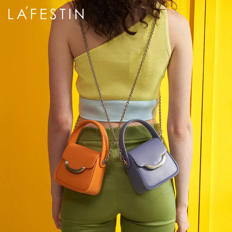 LA FESTIN Women\'s bag Small Bag New Handbag Fashion Chain Bag Designer Luxury Bag Shoulder Crossbody Bag Messenger Bag