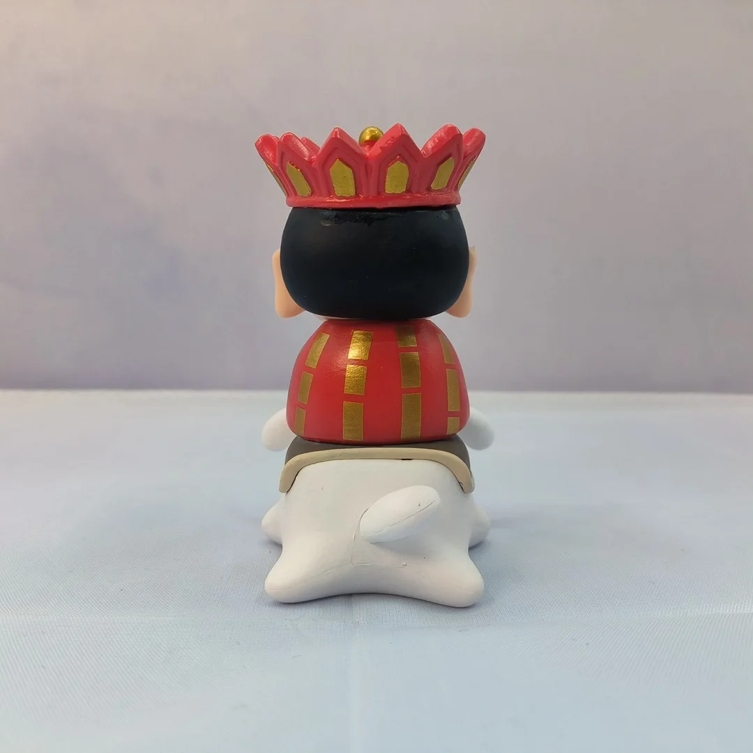 Crayon Shin-chan Cos Tang Monk Rding A White Loong Horse Xiaobai Jigong Buddha Car Ornament Animation Creative Hand Figure, nuevo