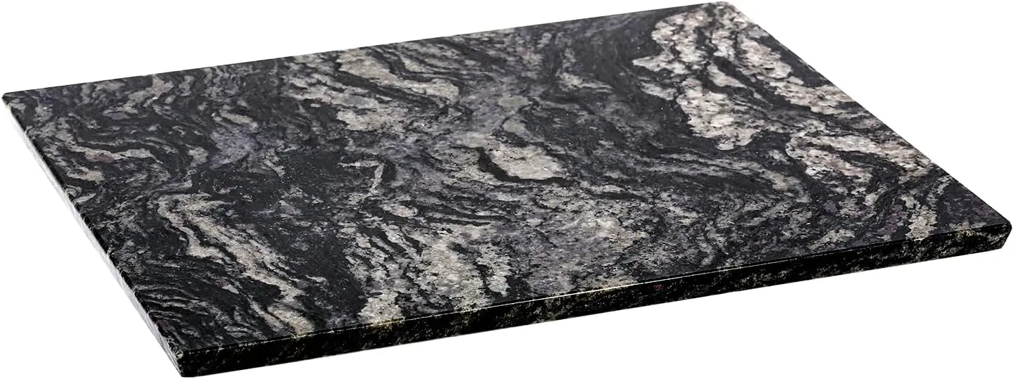 

Brazilian Natural Marble Cutting Board for Kitchen, 16x20" Extra Large Hand Crafted Marble Slab for Cheese, Charcuterie,