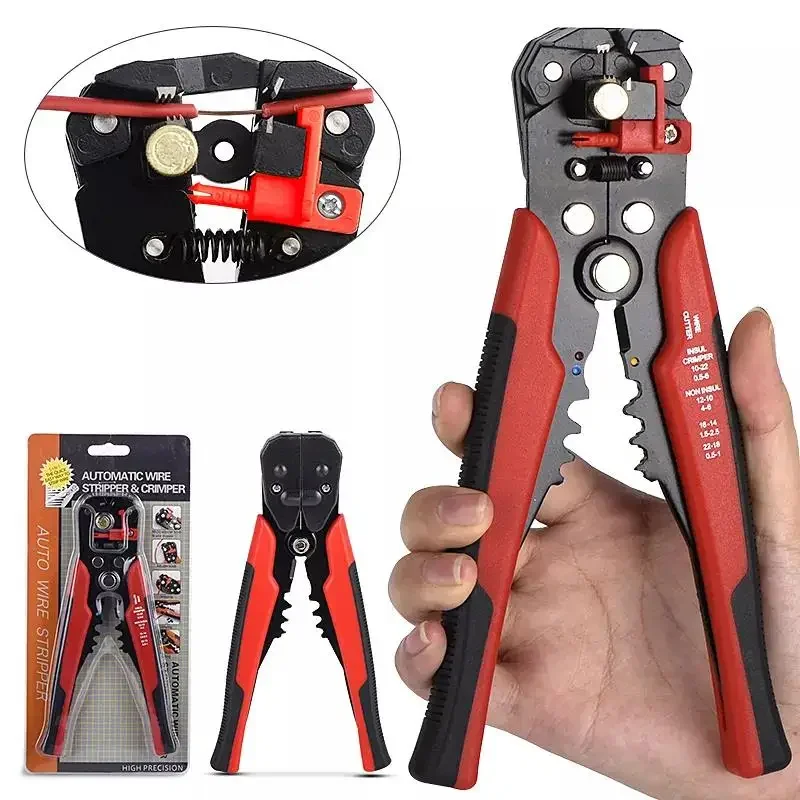 Wire Stripper Tools Multitool Plier Crimper Cable Cutter Multifunctional Stripping Tool Crimping Pliers Terminal 0.2-6.0mm2 tool