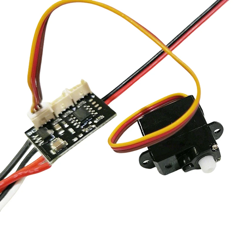 

6-9 В 2S 8A Бесщеточный ESC с декодированием SBUS/CRSF и сервовыходом Встроенный модуль BEC 5V1A для небольших самолетов с размахом крыльев 48–68 см