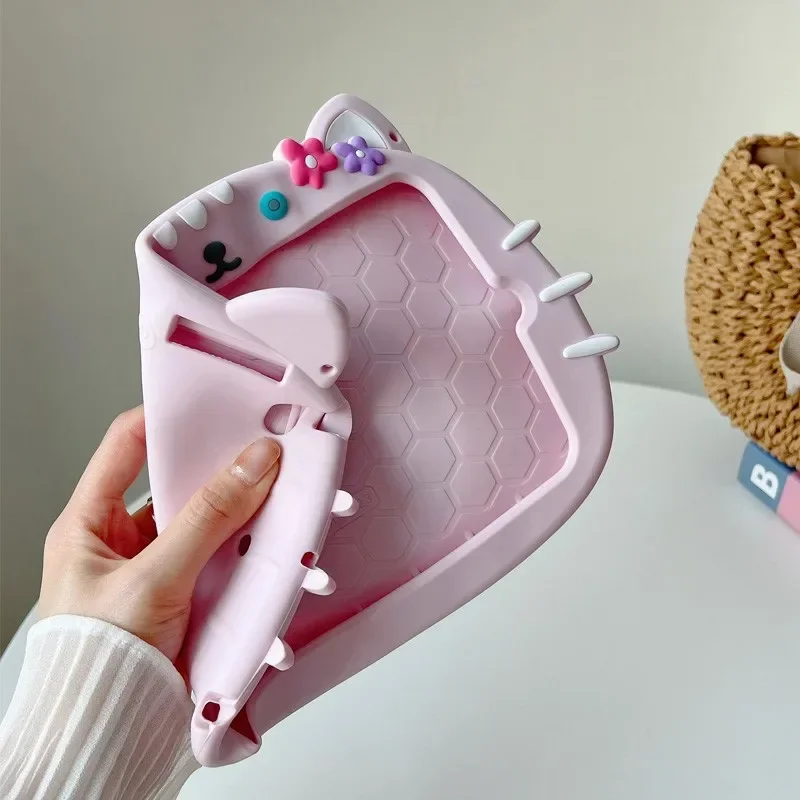 Tablet Case For Lenovo Tab M10 plus 3rd Gen Tab P11 J606F Tab P11 Plus J616F With Shoulder Straps Shockproof Kids Tablet Cover