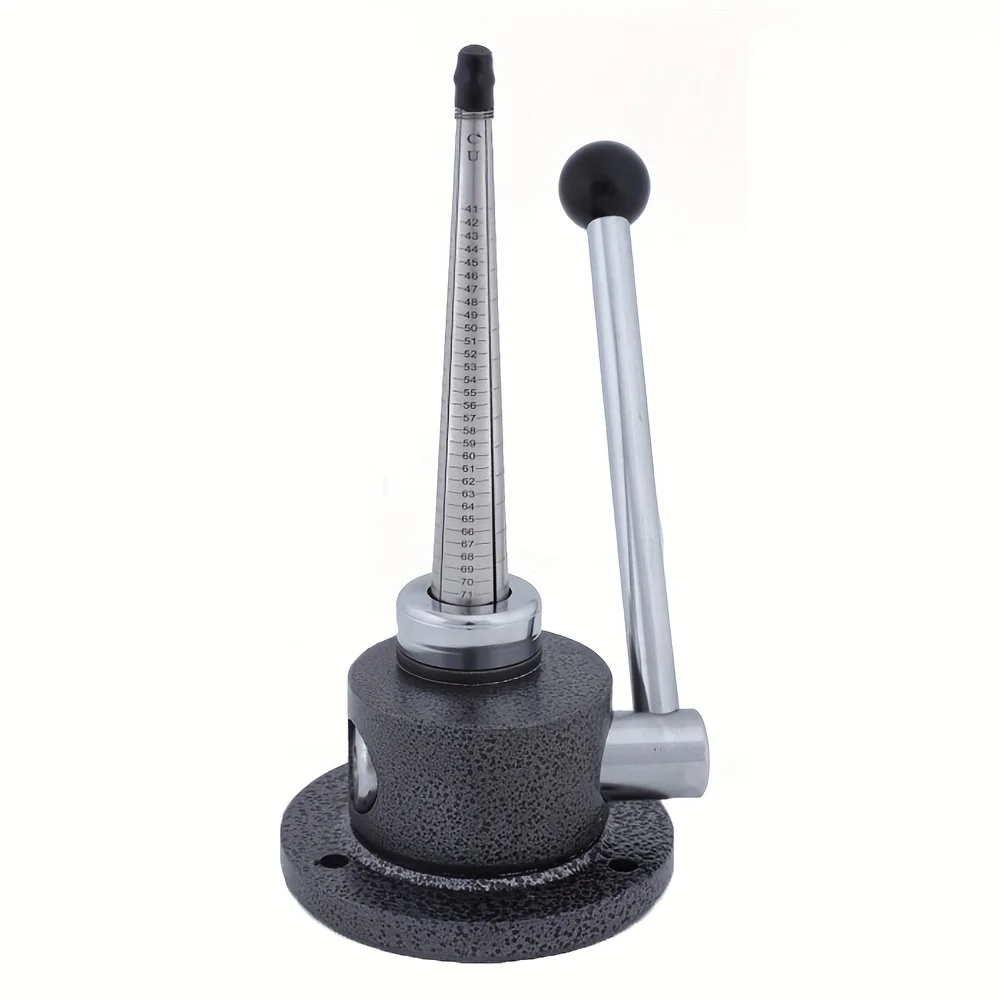 4 Scales EUR/US/JAPAN/HK Ring Sizer Mandrel, Jewelry Craft Tool for Measuring Stretching & Shaping Rings