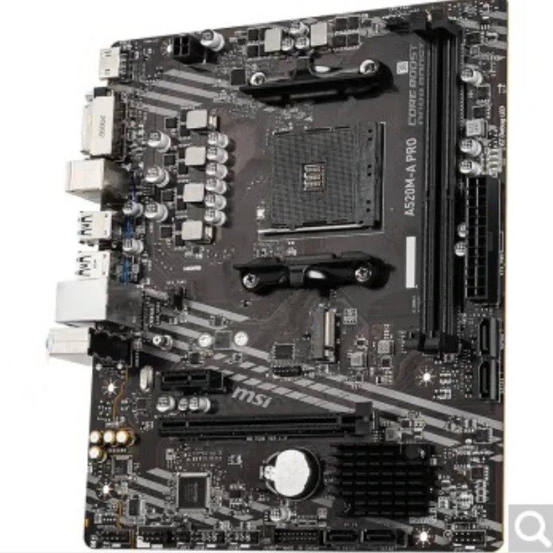 A520M-A PRO DDR4 computer main board for CPU5600/5600G/5700G 4 interfaces