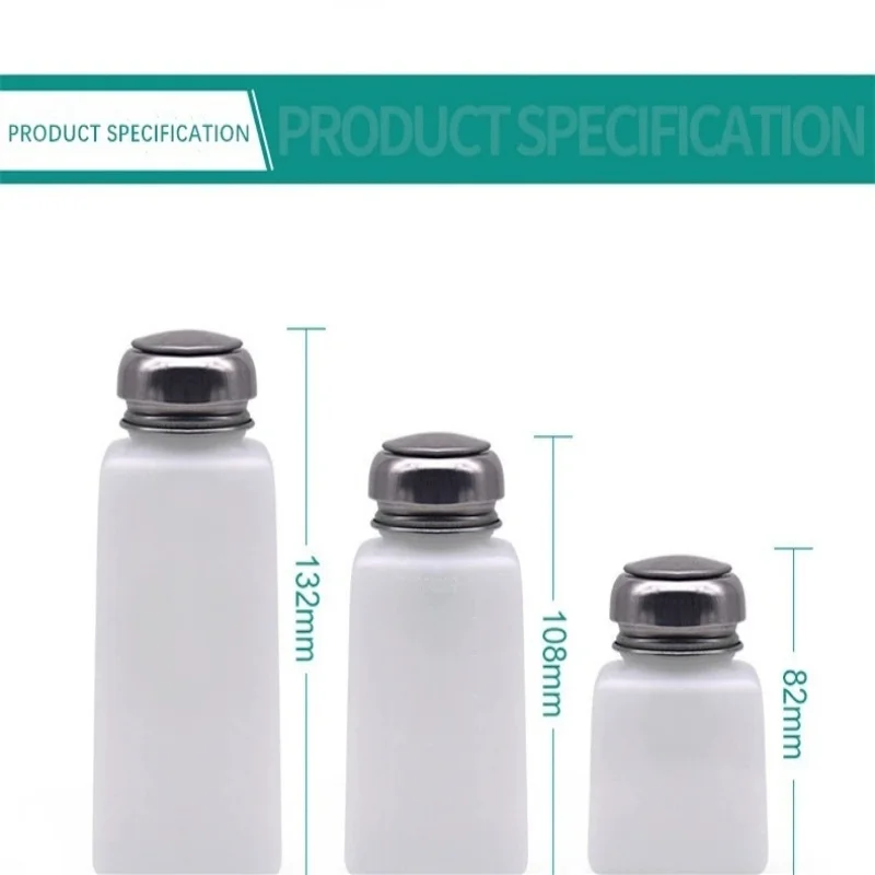 New Stainless Steel Anti-Static Pressing Plastic Alcohol Bottle 100ml (4 Ounces) For Mobile Phone Computer TV Repair Accessories