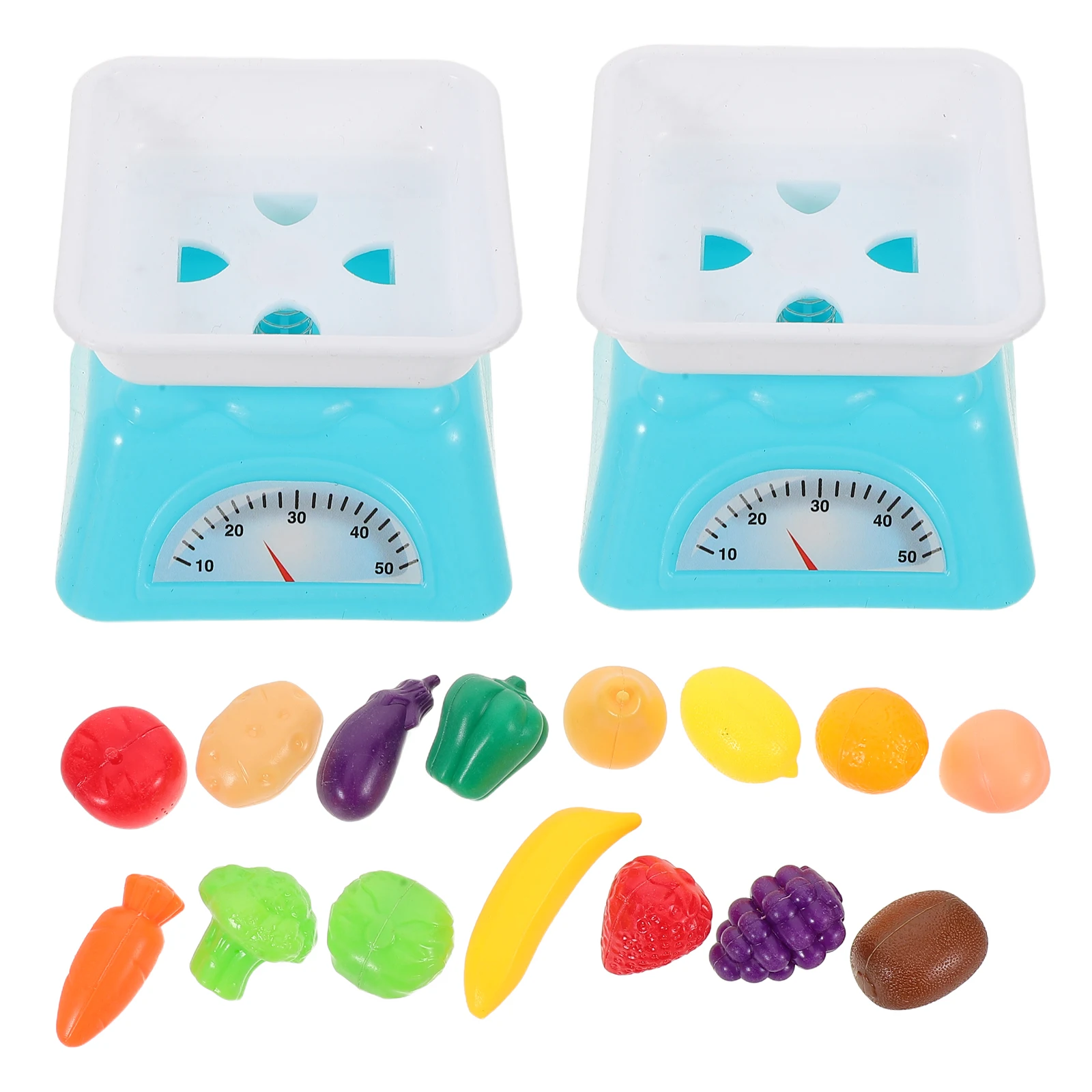 Kitchen Play Set Food Miniature Accessories Kids Toys Dollhouse Grocery Store Playset Toddler