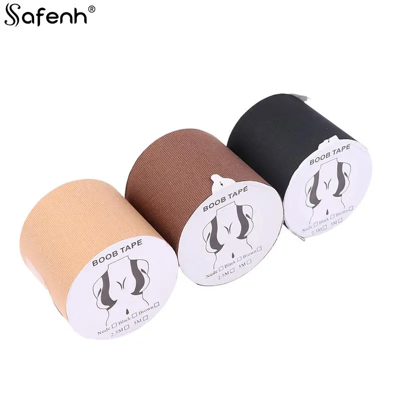 1Roll Draagbare Boob Tape Borstlift Tape Push Up Tape Body Tape Voorkomen Doorzakken Borst Borst Lifting Tape Borsten plakker