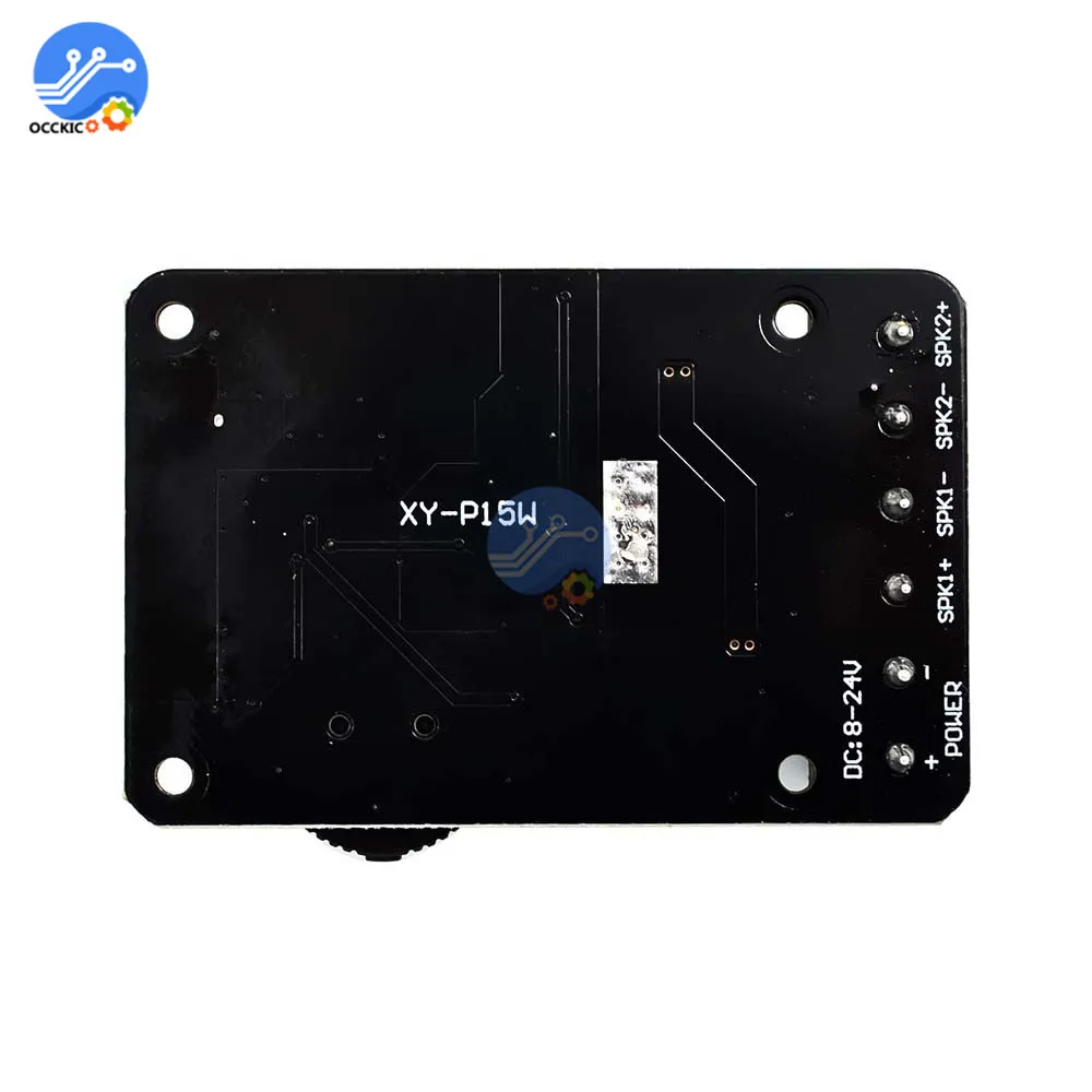 XY-P15W Bluetooth 5.0 Bảng Mạch Khuếch Đại DC 8V 12V 24V 10W 15W 20W Bộ Khuếch Đại Công Suất âm Thanh Kỹ Thuật Số AMP Âm Thanh Ban