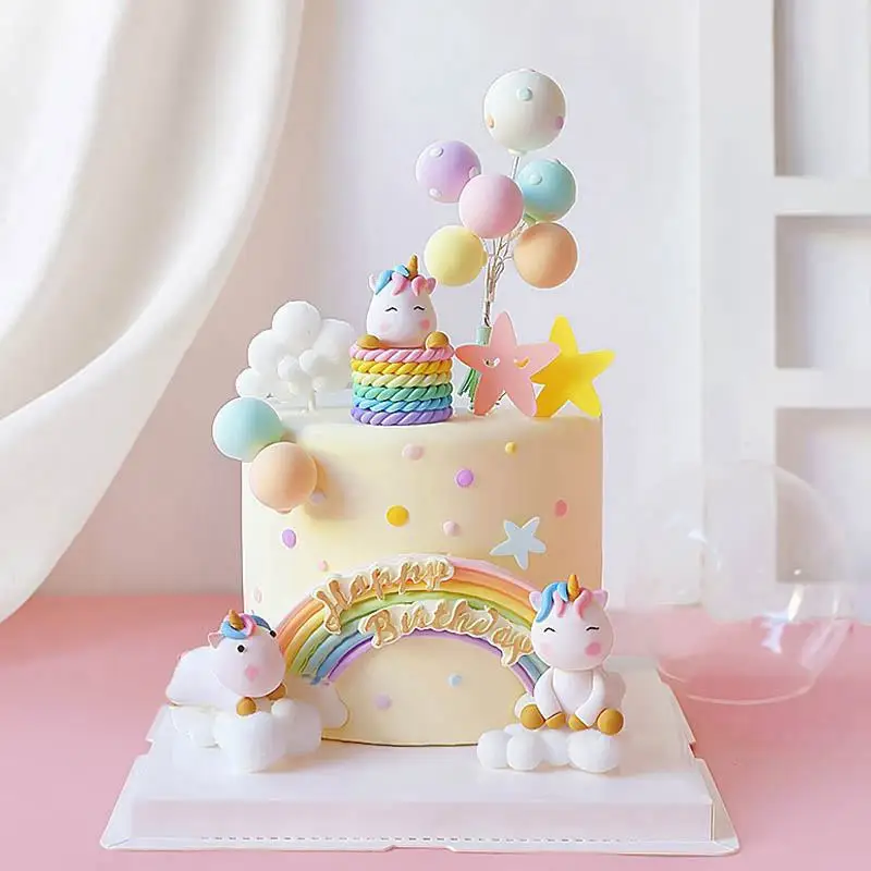 Kit 23 Pièces Décorations Gâteau Licorne Arc-en-Ciel - Toppers Anniversaire Filles Avec Happy Birthday, Palais Et Étoiles - Parfait Pour Fêtes Enfants Accessoires Pâtisserie Licorne Kit 23 Pièces Décorations Gâteau Licorne Arc-en-Ciel - Toppers Anniversaire Filles Avec Happy Birthday, Palais Et Étoiles - Parfait Pour Fêtes Enfants Accessoires Pâtisserie Licorne