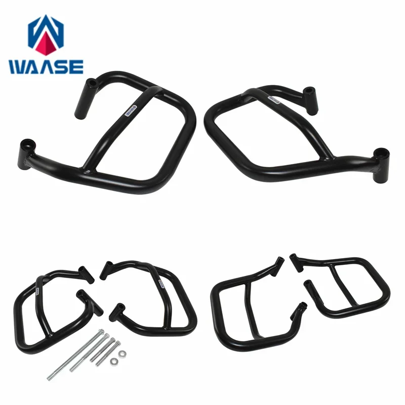 waase For Yamaha MT-09 MT09 SP Tracer 9 GT 2021 2022 2023 25mm Tube Engine Bumper Guard Crash Bar Engine Frame Protector