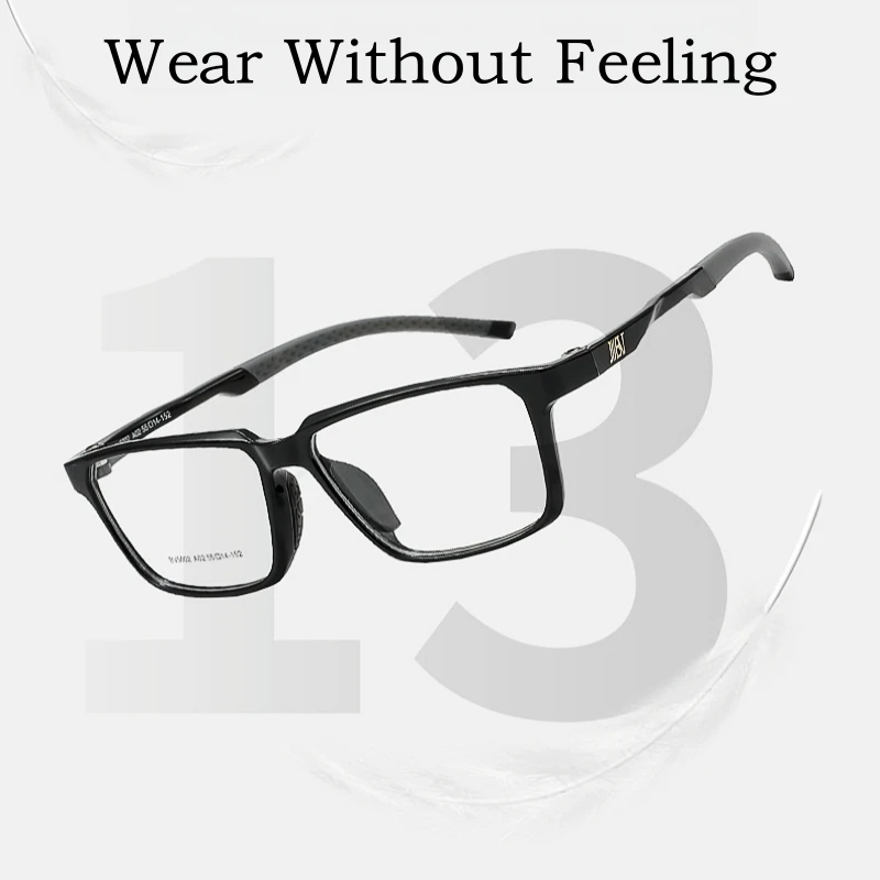 YIMARUILI Fashion Basketball Glasses Protective Anti-collision Running Square Optical Prescription Sports Eyeglasses Frame Men ​