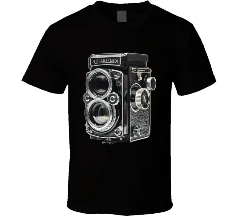 Rolleiflex Antique Vintage Classic Old School Rare Camera Photographer T Shirt