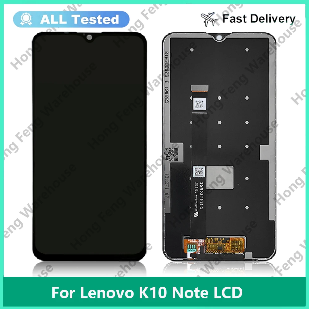 

Black 6.3 inch For Lenovo K10 Note K10Note L38111 Full LCD DIsplay Touch Screen Digitizer Assembly Replacement parts