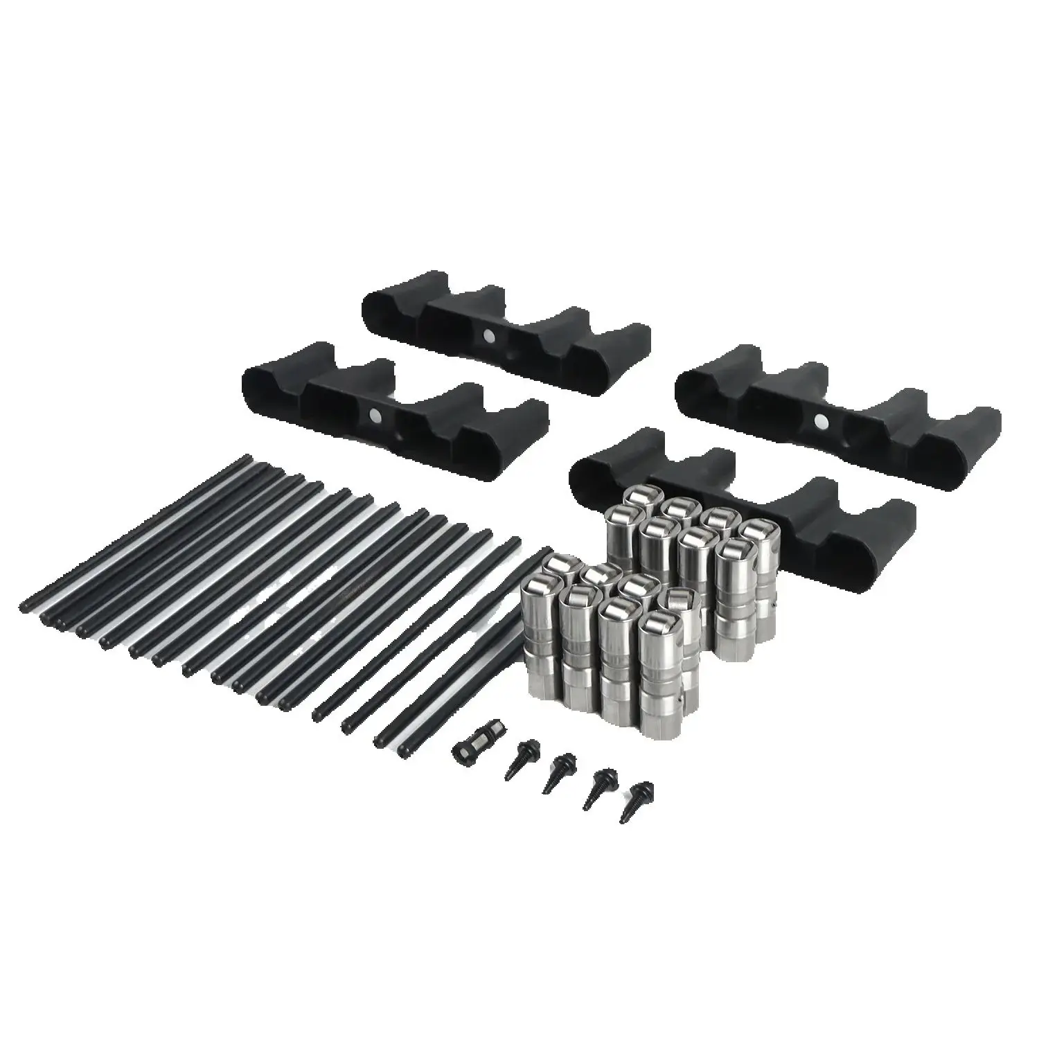 

1 комплект направляющих лотков для подъемников LS7,400 толкателей для Chevy LS 4,8 л 5,3 л 5,7 л 6,0 л 6,2 л