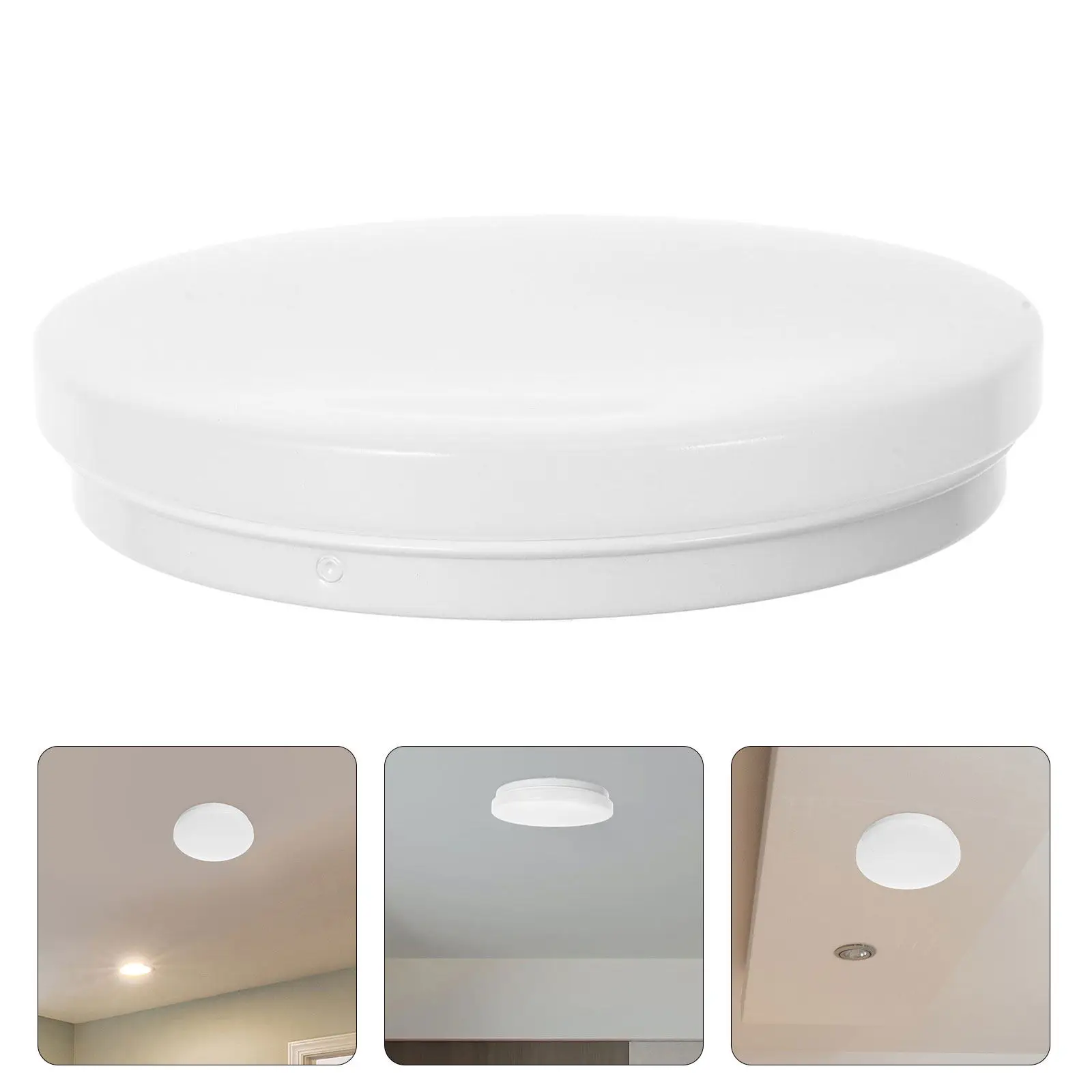 

Круглый пластиковый рассеиватель света для потолочного светильника, сменный, мягкий диффузор, равномерное освещение, крышка для потолочного светильника для дома