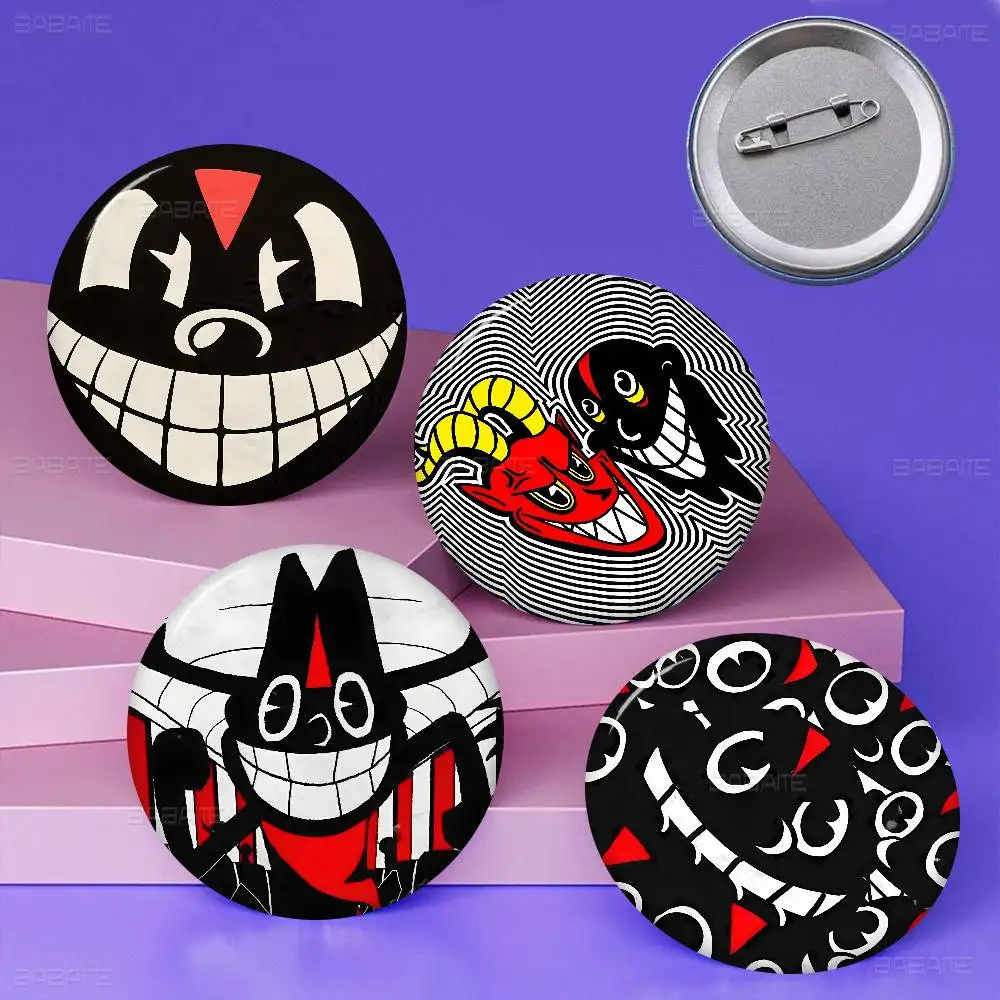 Lil D-Darkie Rapper Soft Button Pin Bright Printed Icon Gift For Friends Badge Collar Brooch Lapel Pin Metal