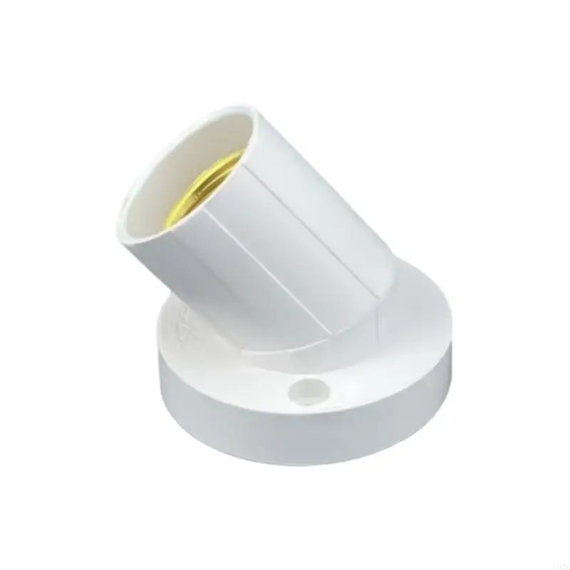 

24PCS E27 Angled Screw Lamp Holder 90 Degree Adjustment Angled Design Wall Mounted Socket PC Construction 193A