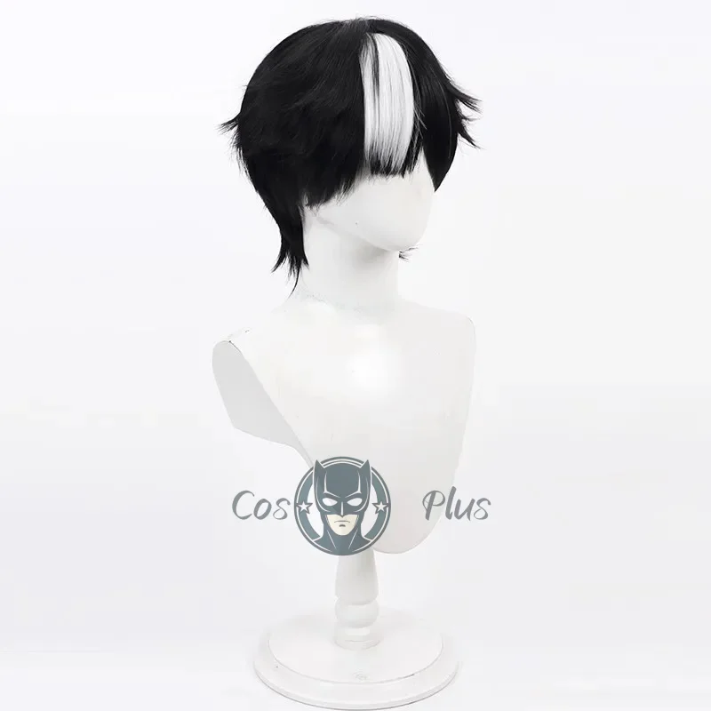 لعبة الهوية الخامس جاك شعر مستعار تأثيري 2025 جديد الشعر الاصطناعية الكبار الممزق تأثيري هالوين حفلة لعب الأدوار الباروكات + غطاء شعر مستعار مجاني