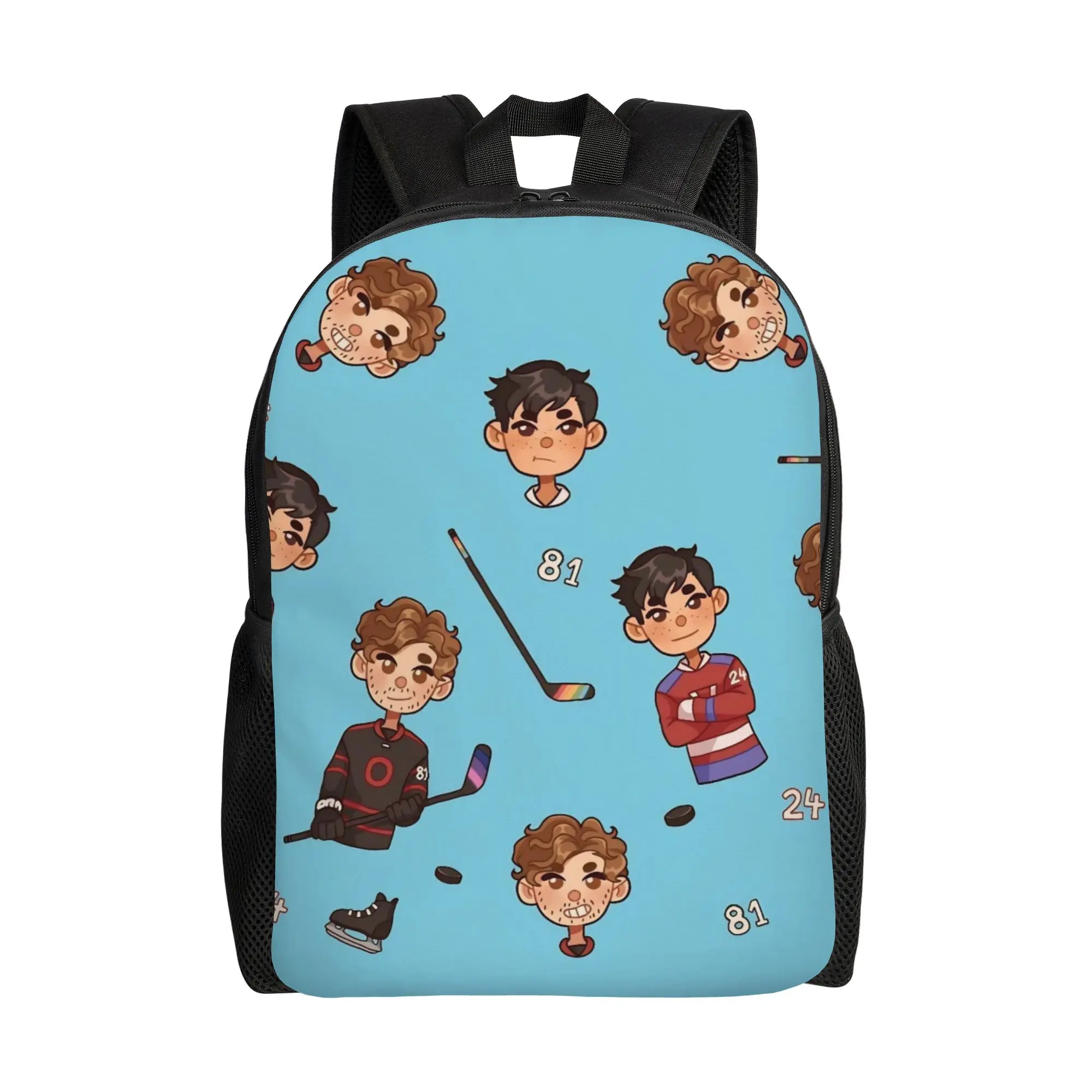 

Heated Rivalry Backpack for Men Women Cool High School Business Daypack Sports Romance Laptop Computer Canvas Bags with Pocket