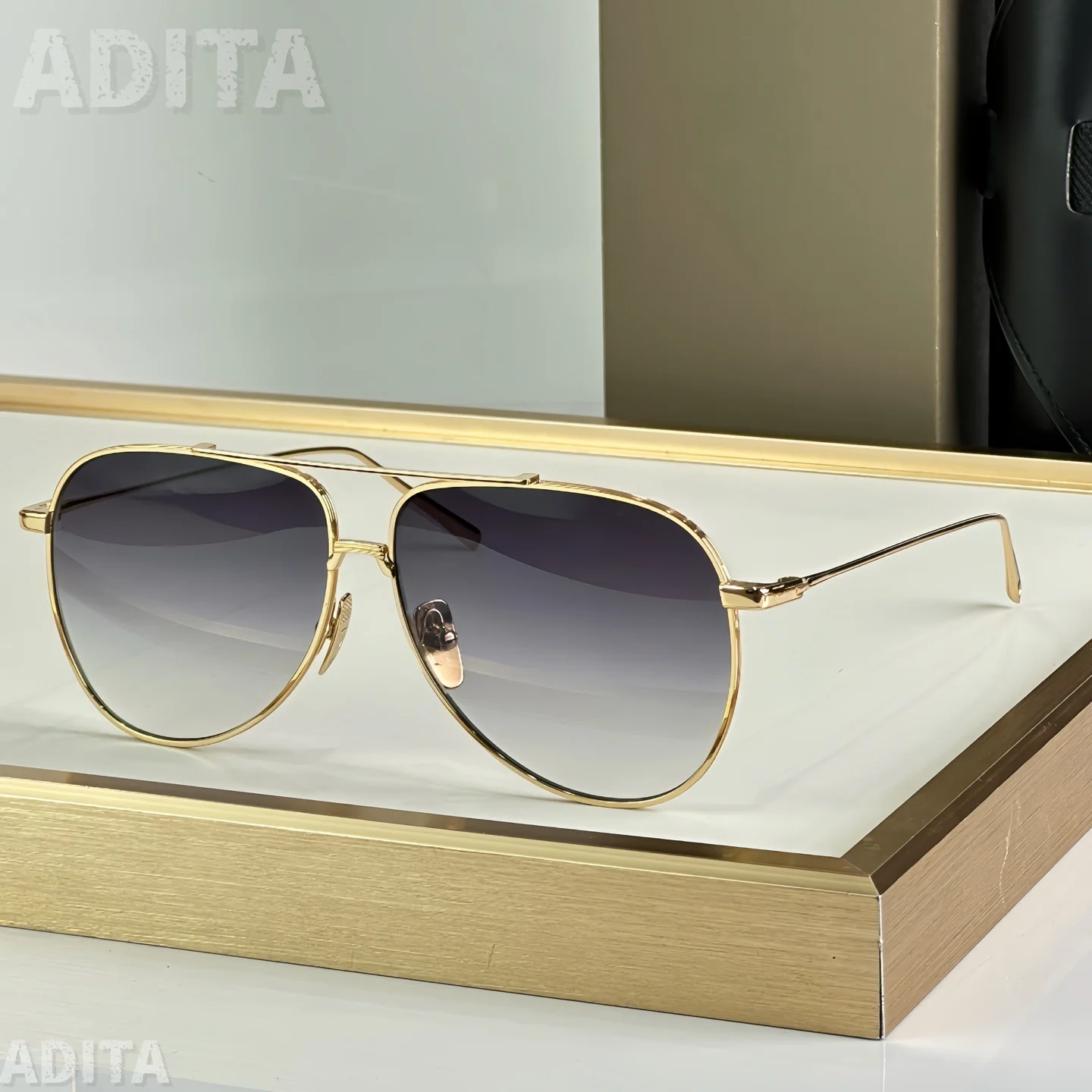 ADITA ARTOA 92 DTS160 Topkwaliteit zonnebril voor heren Klassieke dames Luxe merkontwerper Mode zonnebril UV400 Met doos
