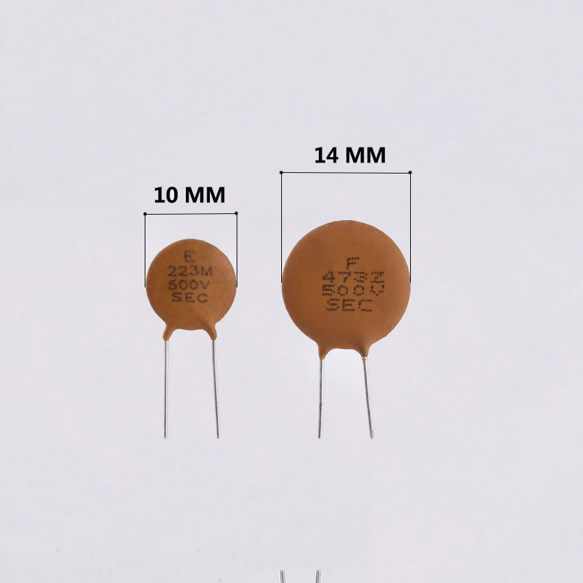 정품 SEC 0.022UF / 0.047UF 세라믹 디스크 캡 (커패시터) ST/SG/ LP/IBZ 일렉트릭 기타 TW (정품)