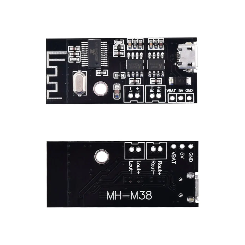 MH-MX38 Wireless Bluetooth MP3 Audio Receiver Board Lossless Decoder Kit Audio Receiver Board Wireless Stereo Sound Module