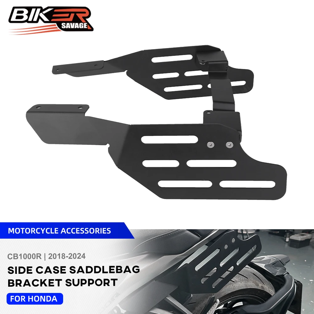 

CB1000R Side Box Luggage Rack Bracket For Honda CB 1000R 2024 Rear Saddlebag Pannier Cargo Storage Boxes Mount Holder Support