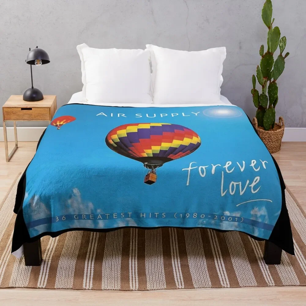 

Air Supply forever love Throw Blanket Sofas Decoratives Blankets