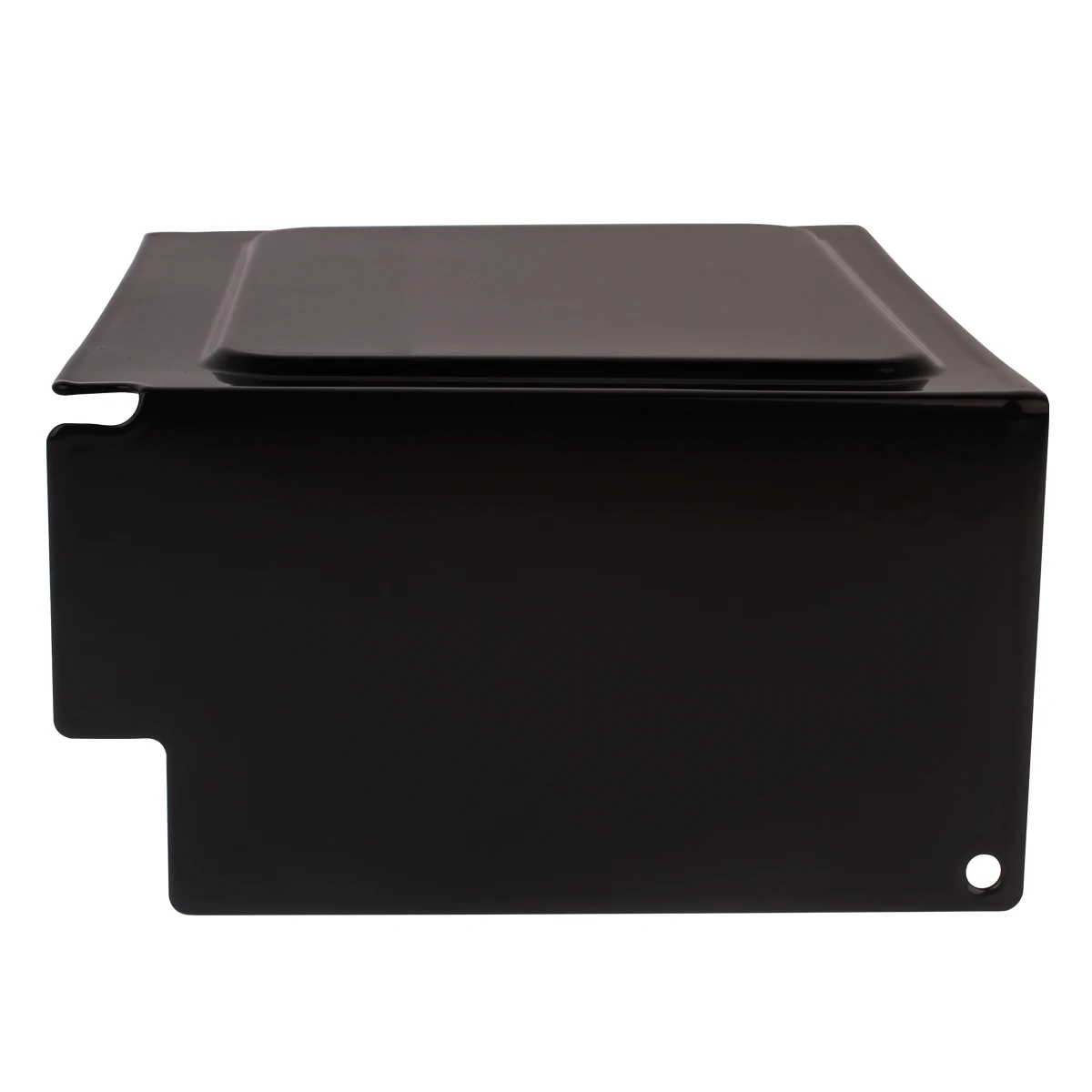 أغطية جانبية للبطارية المعدنية باللون الأسود اللامع لملحقات الدراجات النارية Harley Sportster XL 1997-2003 & Dyna 1997-2005 #3