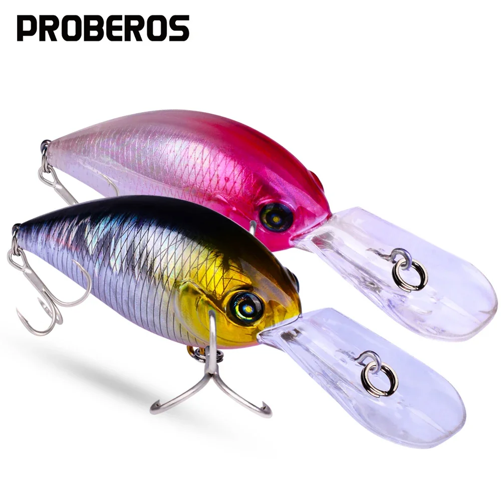 

Crankbait 10cm-16g Floating Hard Bait Topwater Fishing Lure Artificial Wobbler Bass Isca Noisy Swimbait Fishing TackleDW356