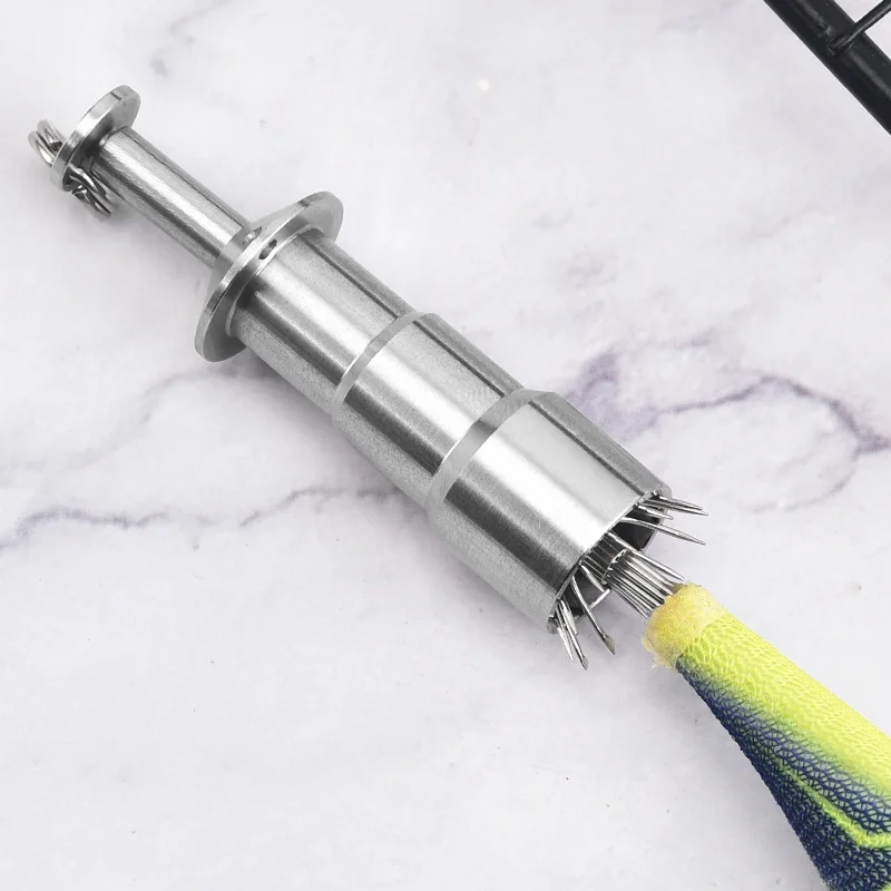 1pc Stainless Steel Squid Hook Corrector Can Restore Deformed FishingHook Portable&Lightweight Fishing Tackle Accessory image 3