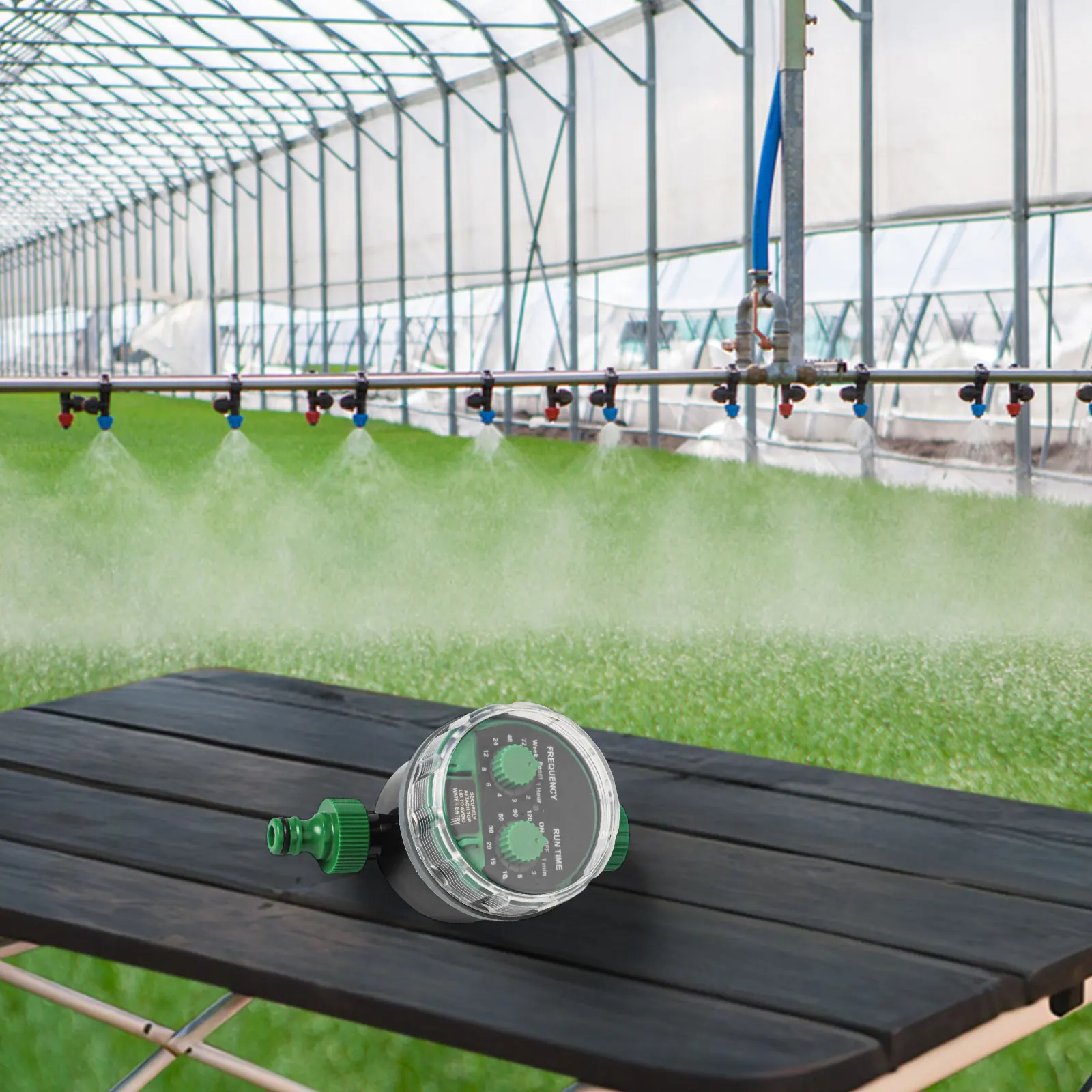 Programmable Electronic Watering Timer for Automatic Garden Irrigation Waterproof Design for All Weather Conditions