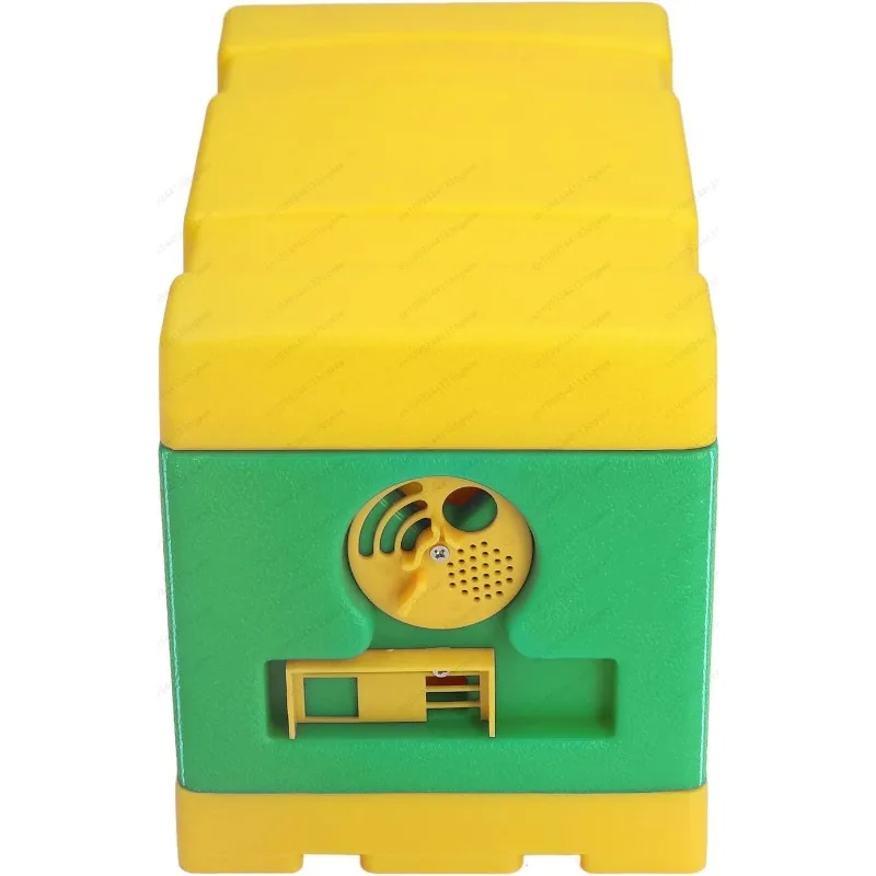 

New Food Grade HDPE Plastic Beehive, Queen Bee Mini Mating Nuc Box with 4 Frames for Animal Husbandry, aNimal hUsbandry