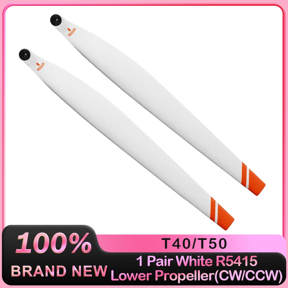 1 Pair DJI Agras T40/T50 White R5415 Lower Propeller (L-CW/L-CCW) Agriculture Drone Accessories