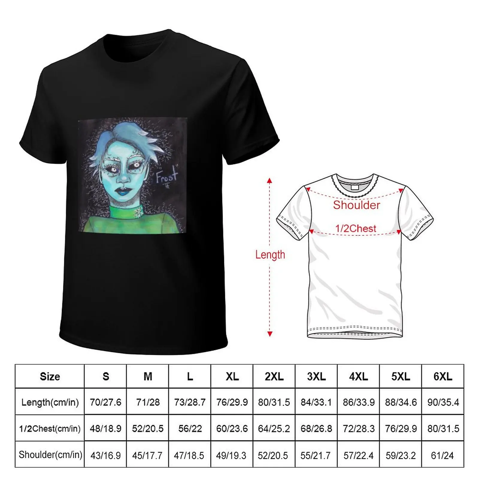 I freeze like Frost T-Shirt cotton graphic tees street wear man t shirt graphics t shirts for men pack