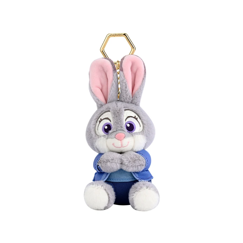 Genuine Disney Zootopia 2 Plush Keychain Nick Judy Flash Finnick Clawhauser Gary Doll Backpack Pendant Toys Birthday Gifts