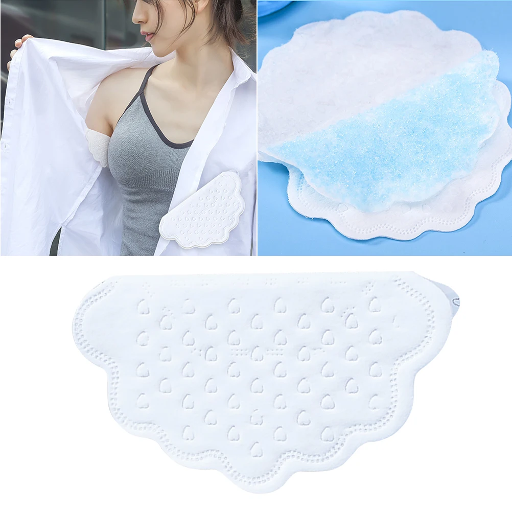 10 Uds. Almohadillas para el sudor de las axilas, pegatinas desechables y transpirables para las axilas, absorben el sudor, elimina el olor para camisas de hombres